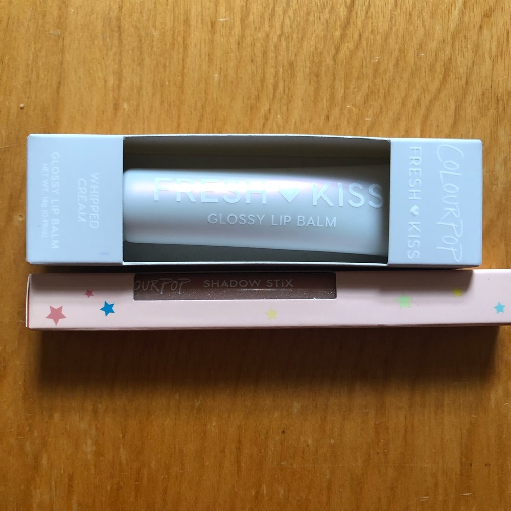 ColourPop Fresh Kiss Glossy Lip Balm — White Sheer